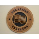 One Nation Under God Plaque