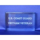 Branch of Service Paperweight USCG