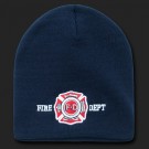 Fire Dept Beanie with Logo