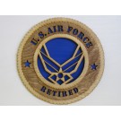 US Air Force Retired Plaque