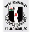 2nd BN 60th Infantry Decal