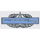 Combat Infantry Badge 2nd Award Decal