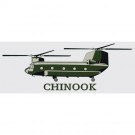 Chinook Helicopter Decal
