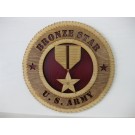 US Army Bronze Star Plaque