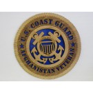 US Coast Guard Afghanistan Plaque